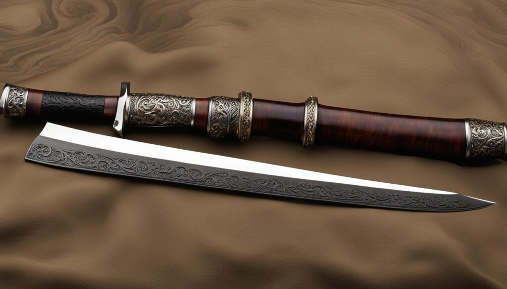 Craftsmanship of Sword Straight Gunong